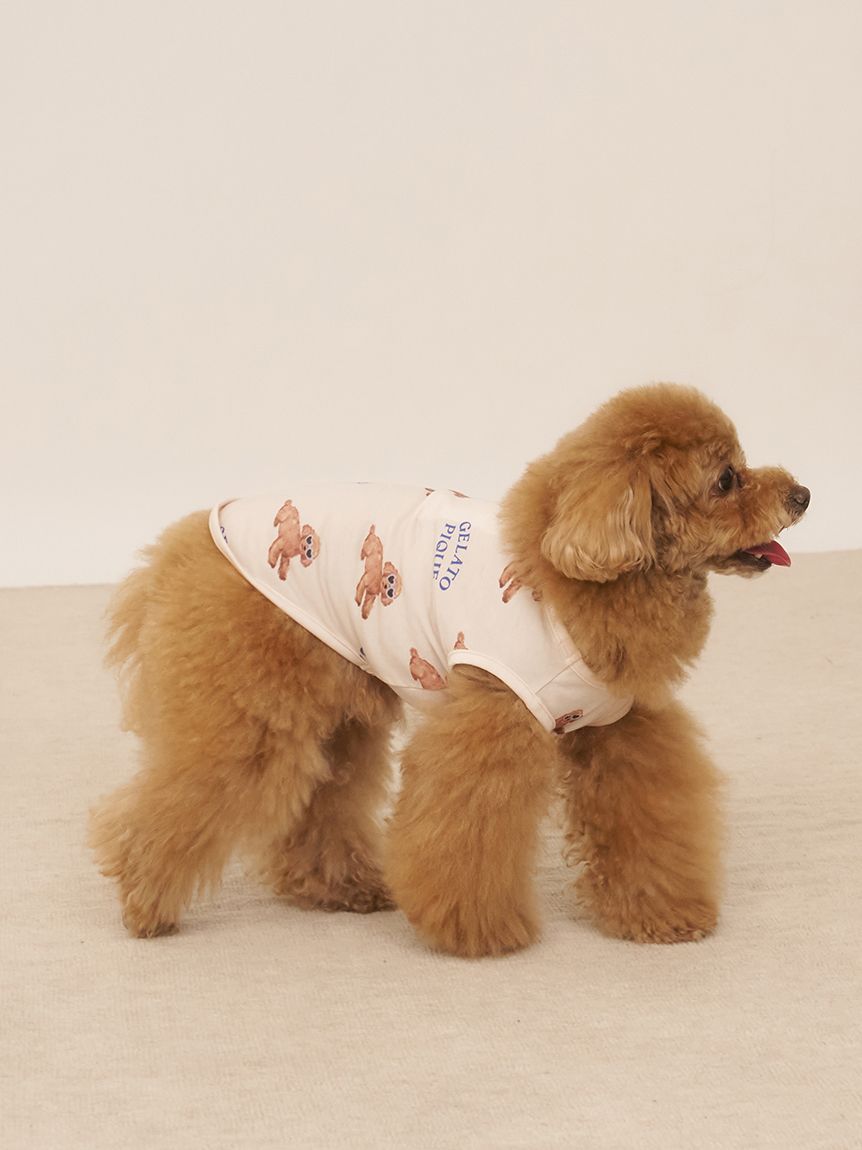 CAT&DOG】【接触冷感】サマートイプードル柄プルオーバー(ウェア