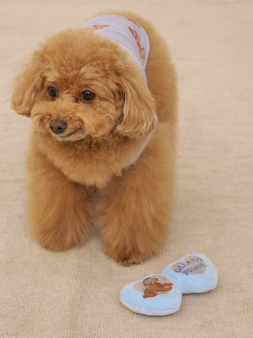 新品未使用 タグ付きGELATO PIQUE コーギー刺繍ルームウェア CAT&DOG】モチーフ柄ハーネス(ハーネス・リード)｜ルームウェア