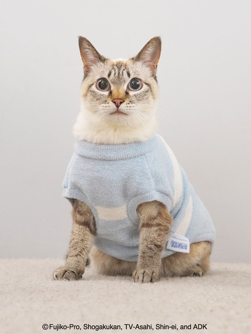 ジェラートピケ　CAT&DOGジャガードプルオーバー＆ジャガードロングパンツ ドラえもん】【CAT&DOG】ジャガードプルオーバー(ウェア