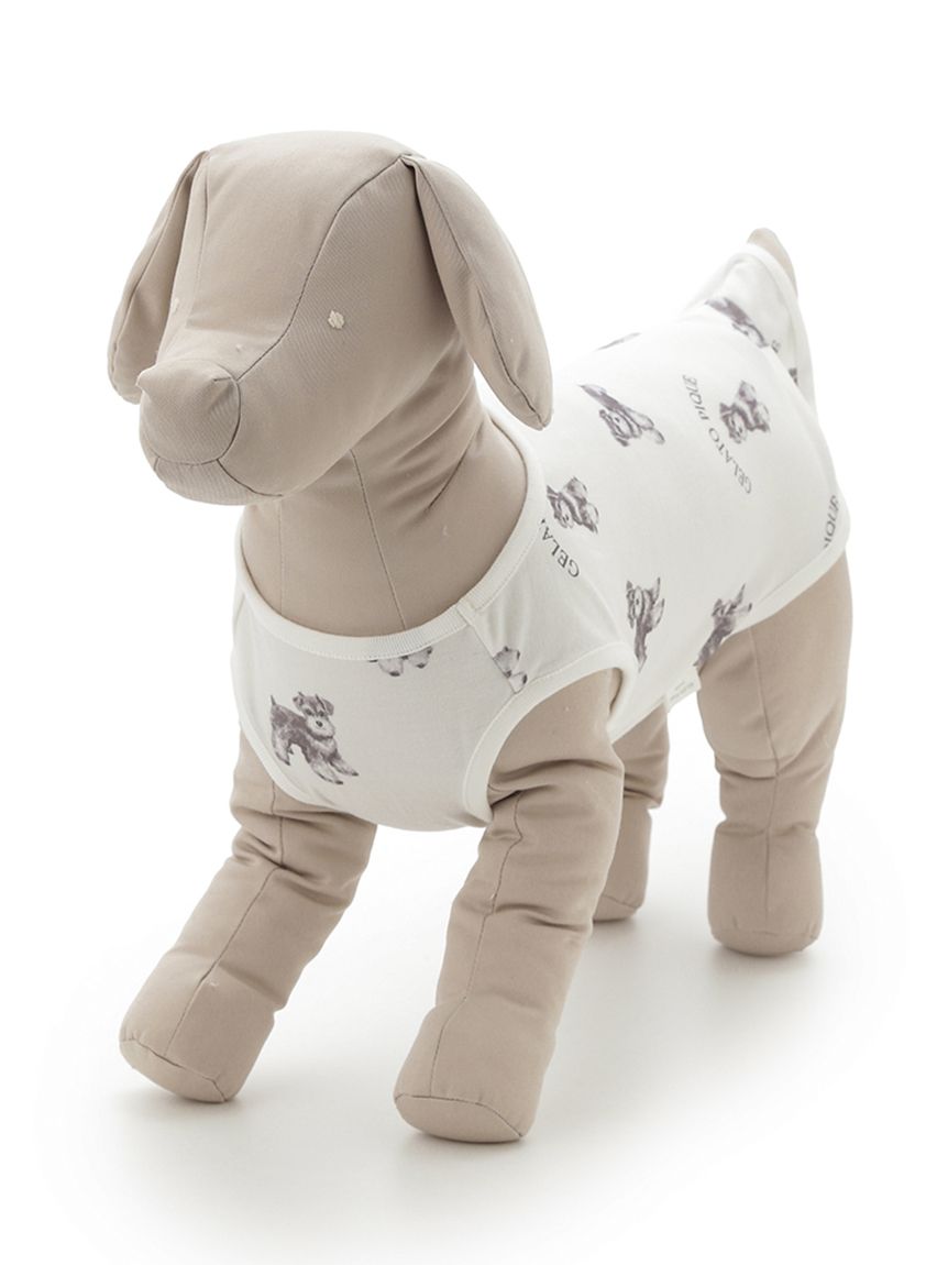 MASH SUMMER WEEK限定】【CAT&DOG】シュナウザー柄カットソー