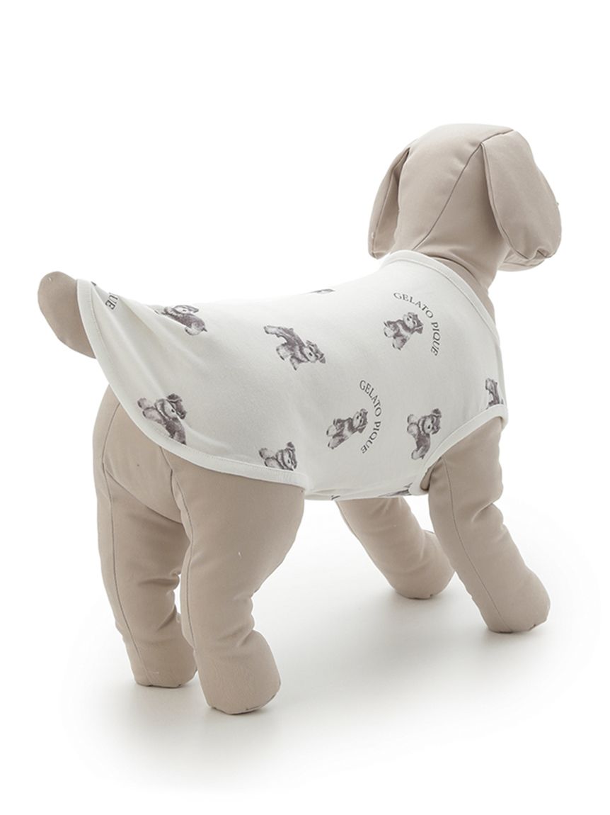 MASH SUMMER WEEK限定】【CAT&DOG】シュナウザー柄カットソー