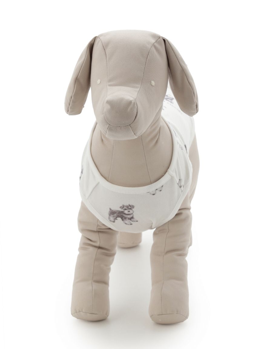 MASH SUMMER WEEK限定】【CAT&DOG】シュナウザー柄カットソー