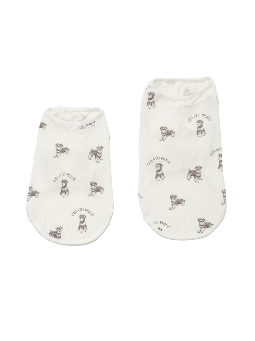 MASH SUMMER WEEK限定】【CAT&DOG】シュナウザー柄カットソー