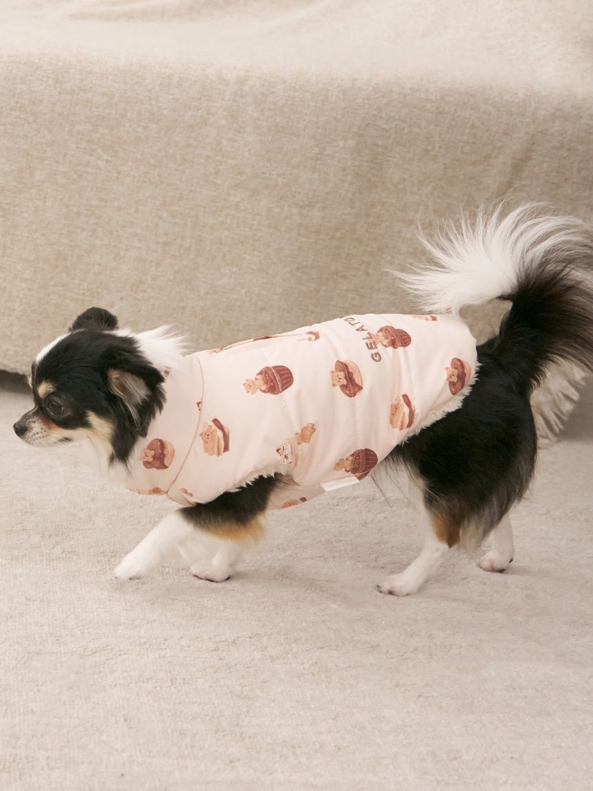 CAT&DOG】中綿ベスト(ウェア)｜ルームウェア・パジャマ通販の
