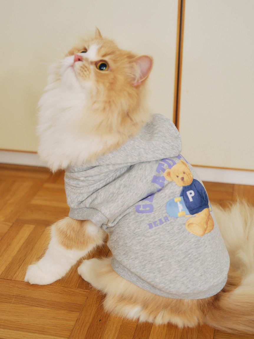 CAT&DOG】スポーティーベア裏毛プルオーバー(ウェア)｜ルーム
