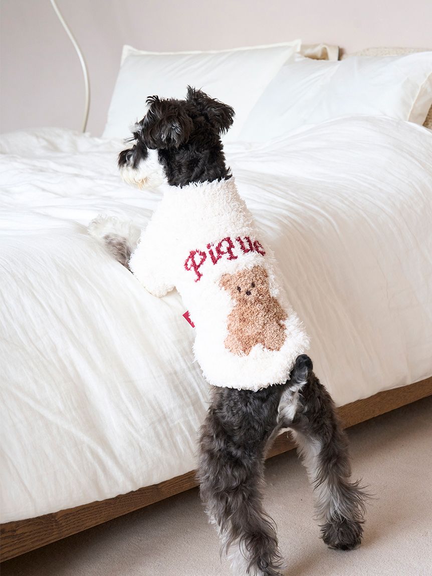 HOLIDAY】【CAT&DOG】ジェラートスノーベアジャガードプルオーバー