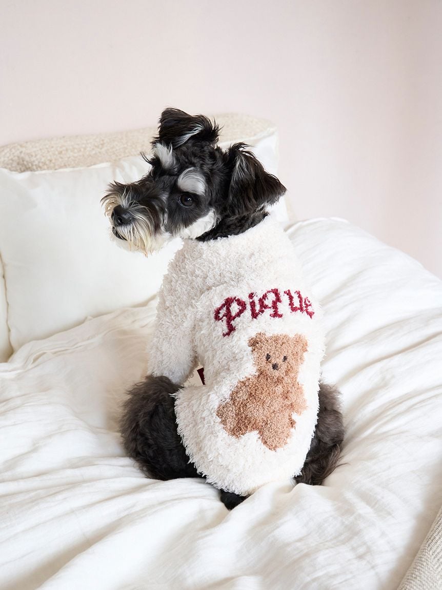 HOLIDAY】【CAT&DOG】ジェラートスノーベアジャガードプルオーバー