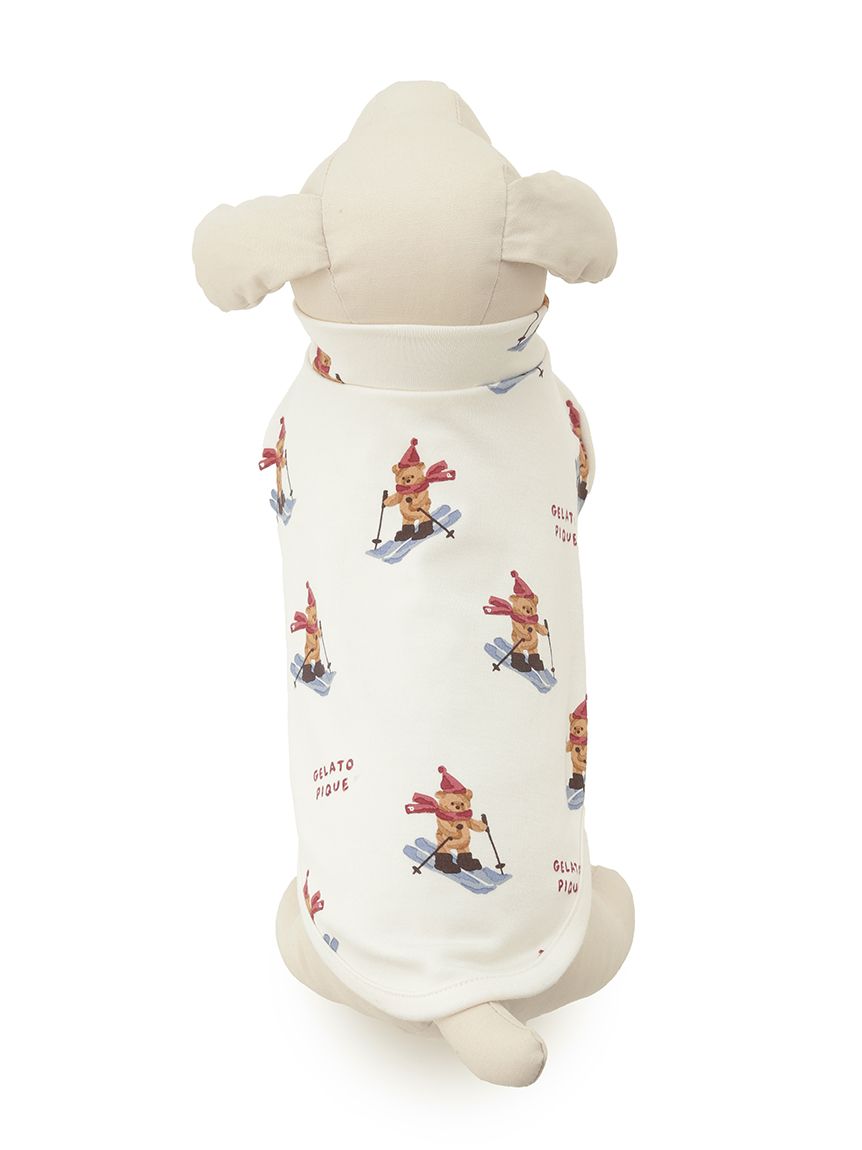 HOLIDAY】【CAT&DOG】スキーベア柄カットソー(ウェア)｜ルームウェア