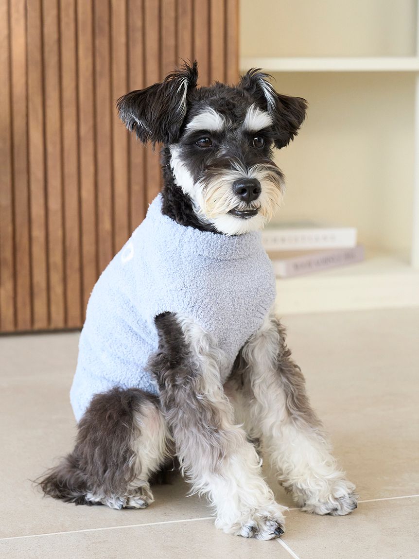 ジェラートピケ　ベビモコシュナウザージャガードプルオーバー　XL CAT&DOG】ベビモコシュナウザージャガードプルオーバー(ウェア