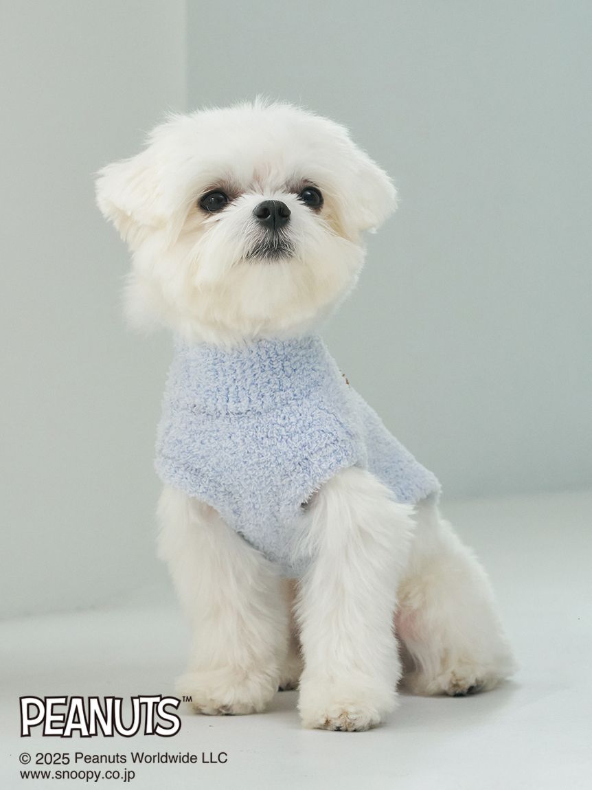 PEANUTS】【CAT&DOG】オリジナルアート ジャガードプルオーバー(ウェア