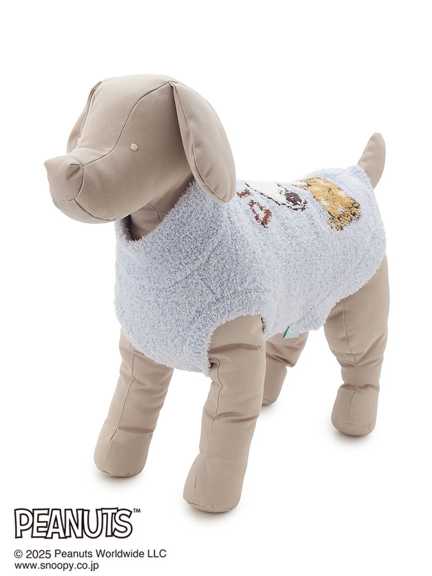 PEANUTS】【CAT&DOG】ラージサイズ オリジナルアート ジャガードプル