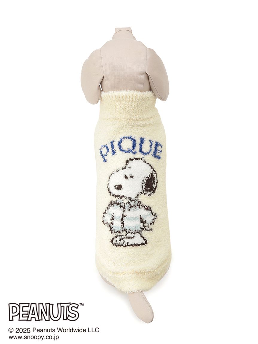 PEANUTS】【CAT&DOG】ラージサイズ オリジナルアート ジャガードプル