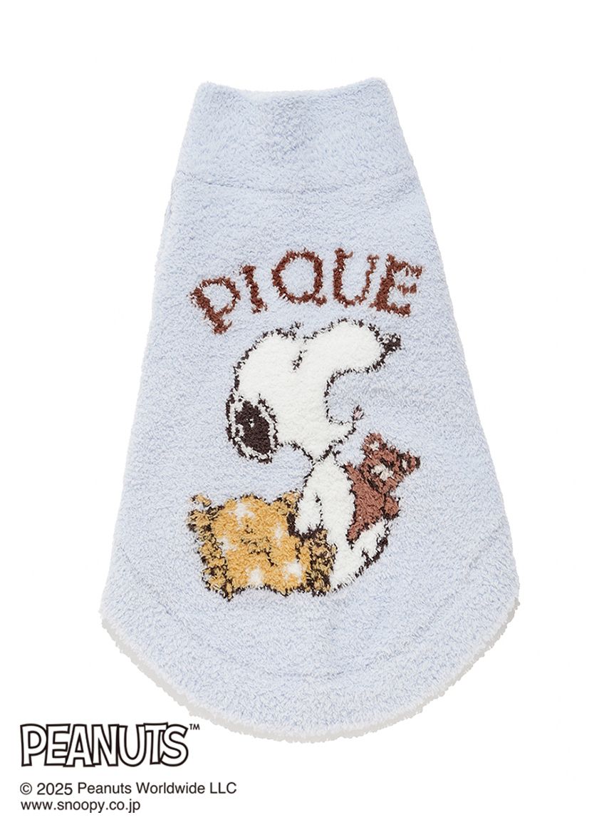 PEANUTS】【CAT&DOG】ラージサイズ オリジナルアート ジャガードプル