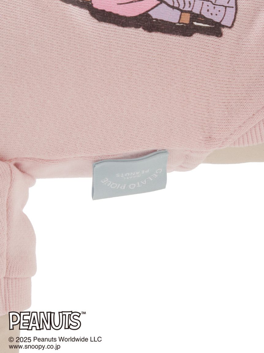 PEANUTS】【CAT&DOG】オリジナルアート 裏毛プルオーバー(ウェア