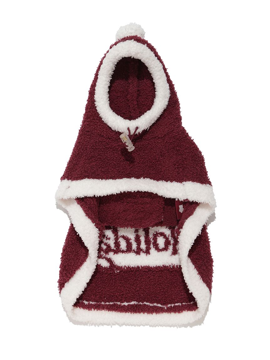 HOLIDAY】【CAT&DOG】ベビモコサンタケープ(ウェア)｜ルームウェア