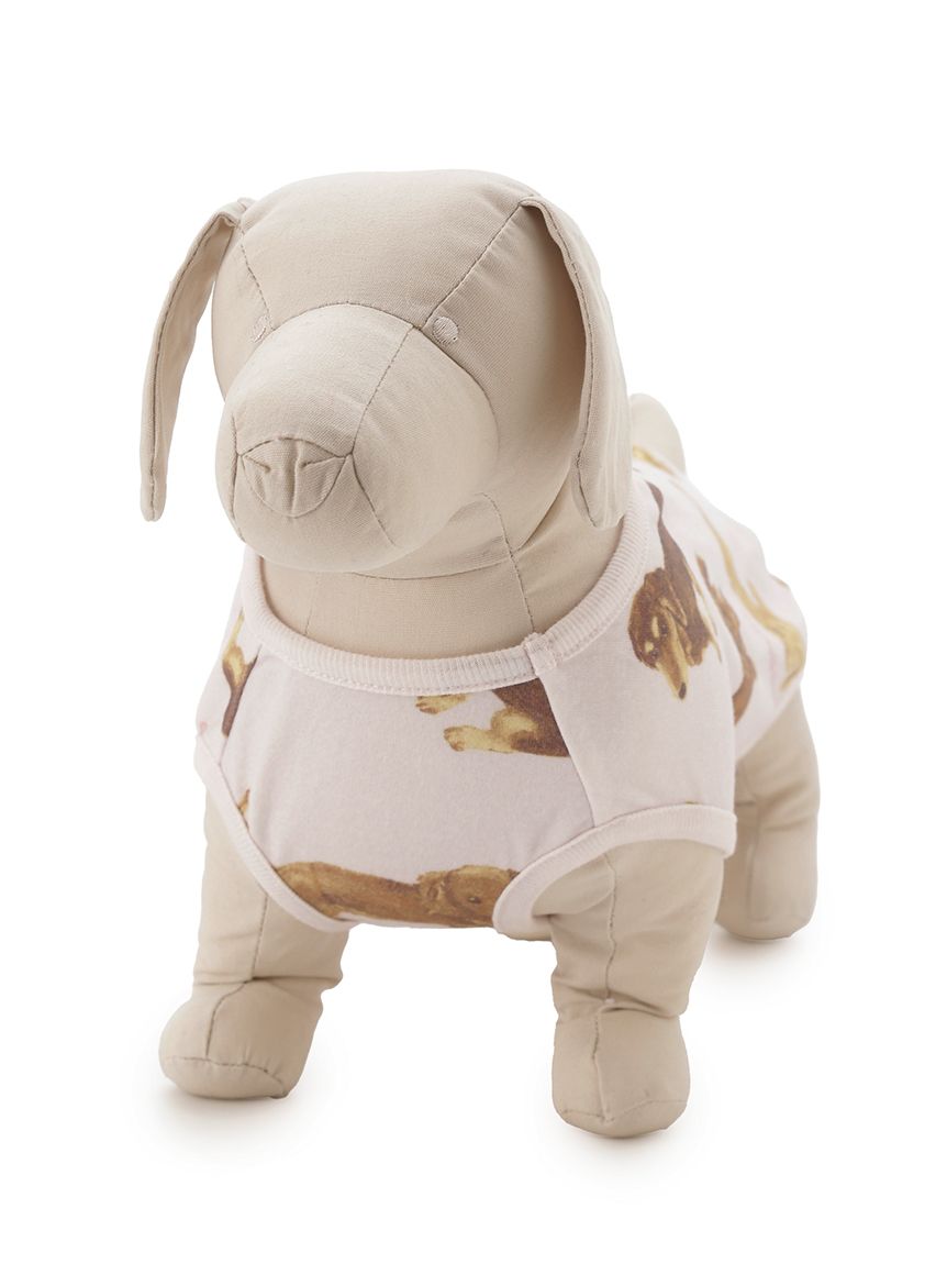 CAT&DOG】ダックスフンド柄カットソープルオーバー(ウェア