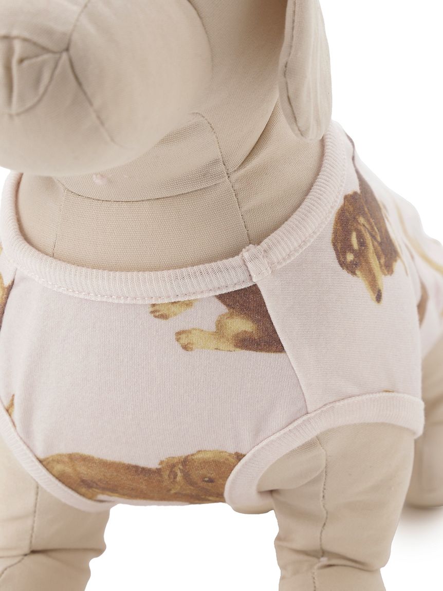 CAT&DOG】ダックスフンド柄カットソープルオーバー(ウェア)｜ルーム