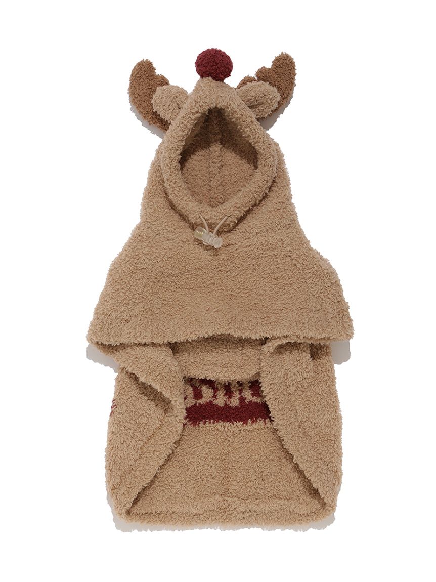 【オーダーページ】ならぶんですポーラーベア＊トナカイコーデ HOLIDAY】【CAT&DOG】トナカイケープ(ウェア)｜ルームウェア・パジャマ