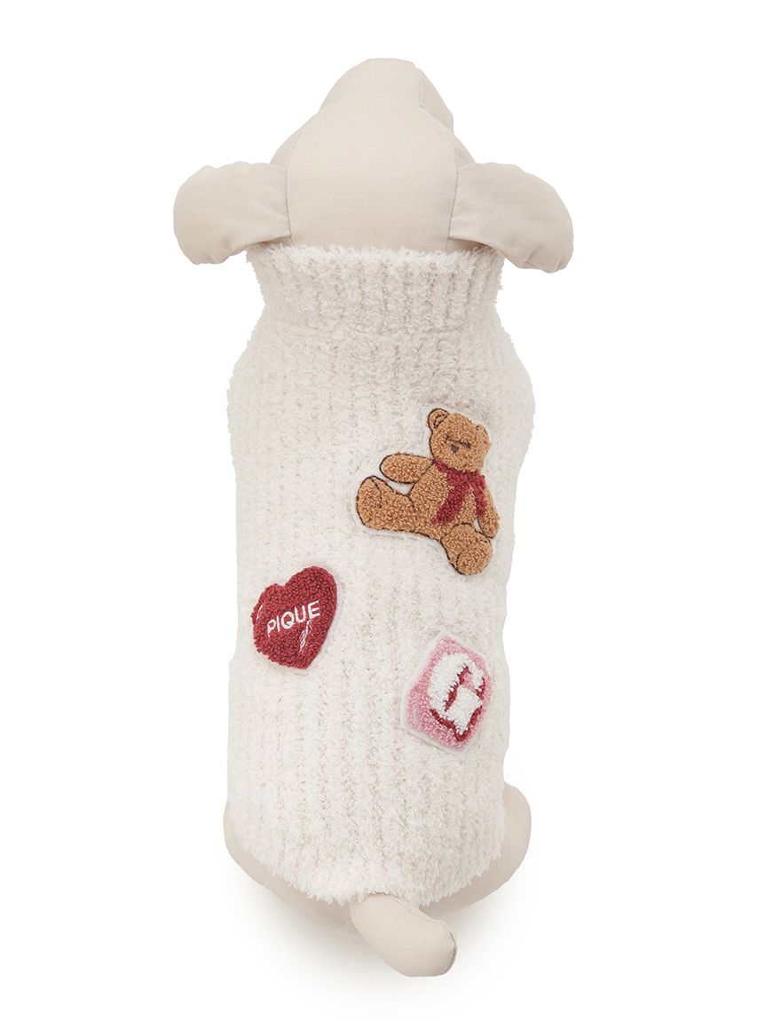 CAT&DOG】ベビモコベアサガラ刺繍プルオーバー(ウェア)｜ルーム