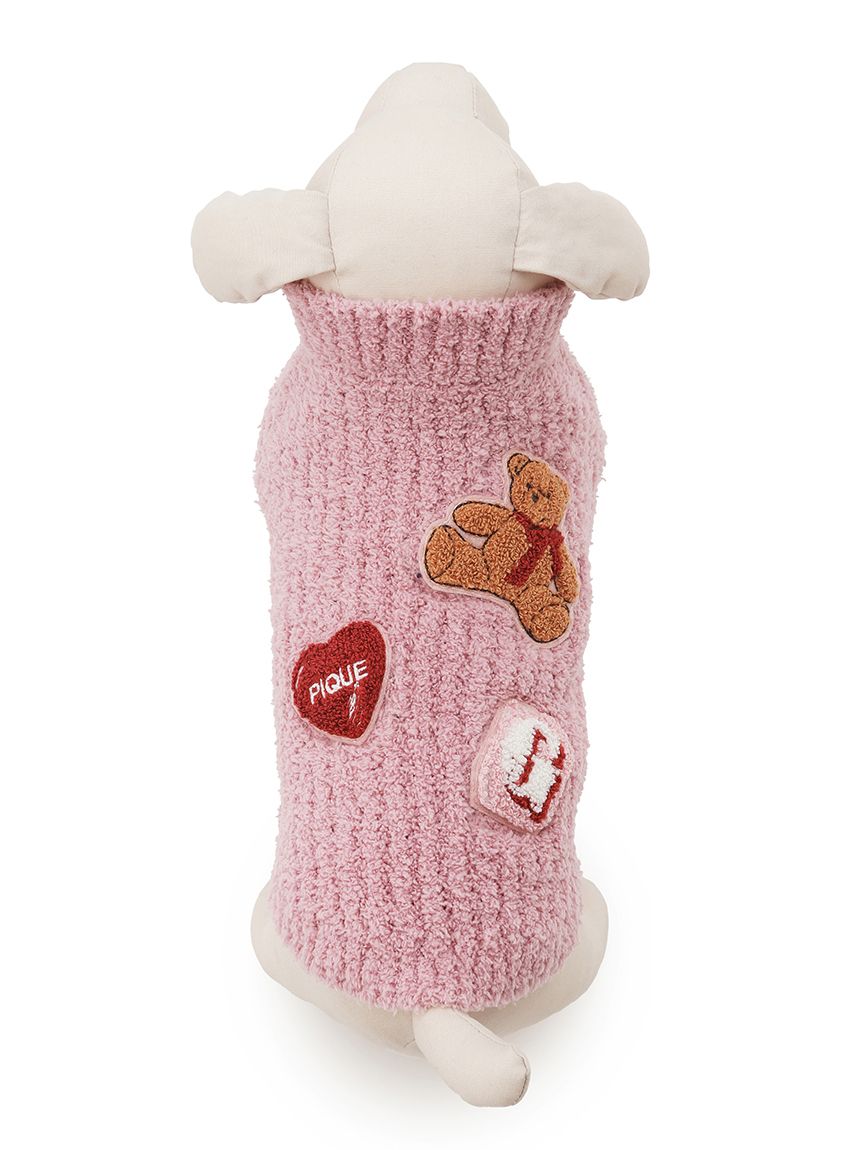 Gelato Pique 犬刺繍 ルームウェアセット gelato pique 犬刺繍 ルームウェア セット ウェア ( CAT＆DOG