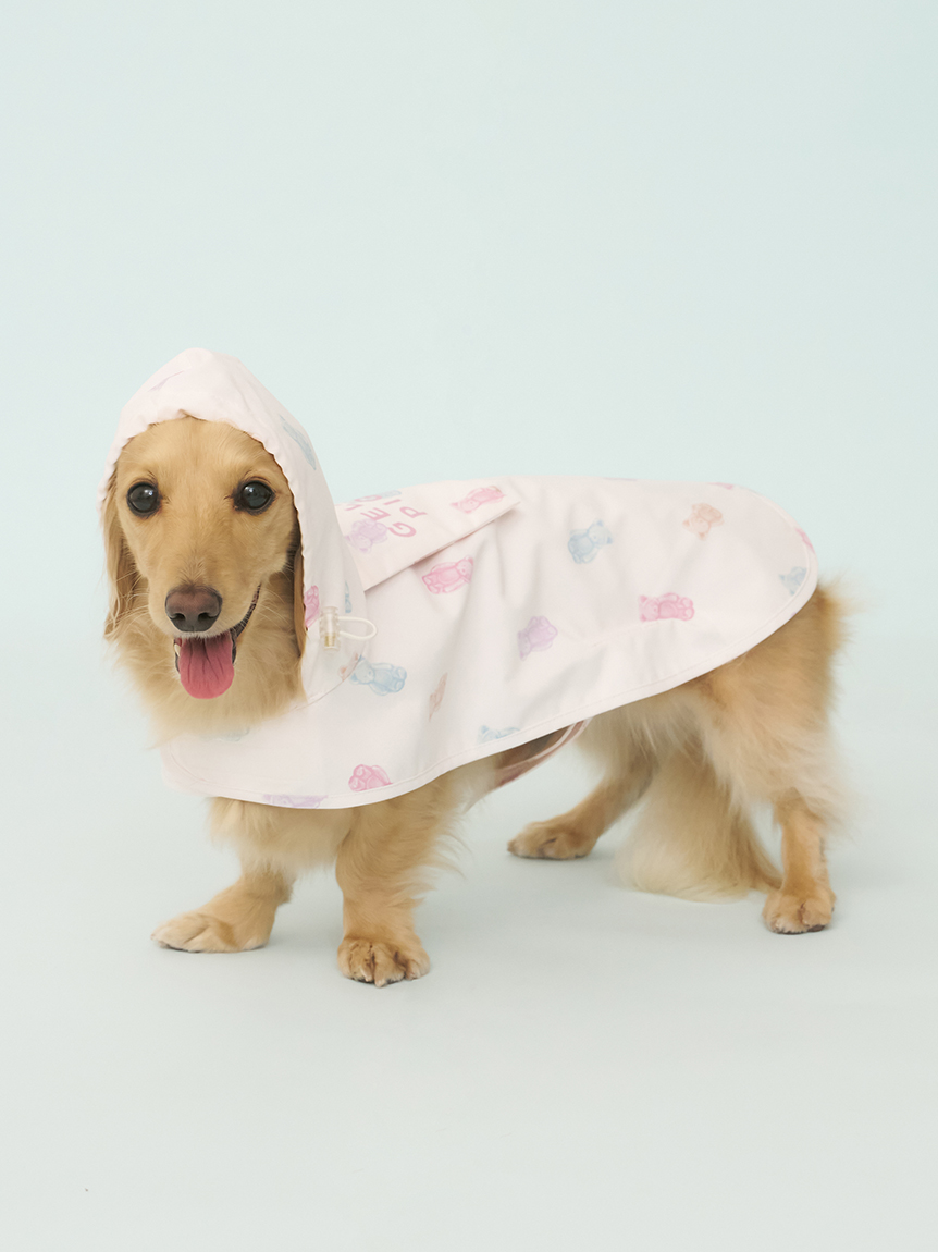【CAT&DOG】ダックスフンドサイズレインポンチョ | PAGG259035