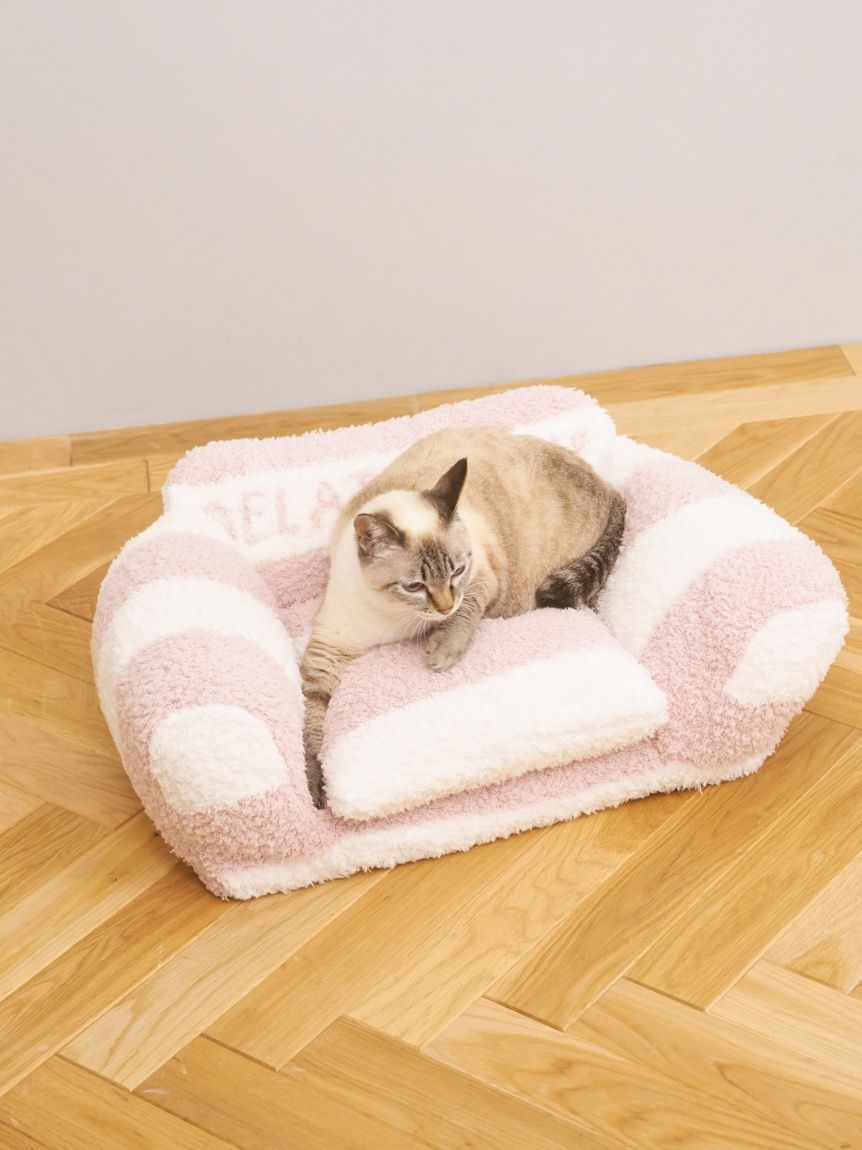 ジェラートピケ 犬猫用★ソファ型ベッド　ピンク美品★ジェラピケCAT&DOG完売 CAT&DOG】ジェラートソファ型ベッドM(ベッド・ハウス)｜ルームウェア