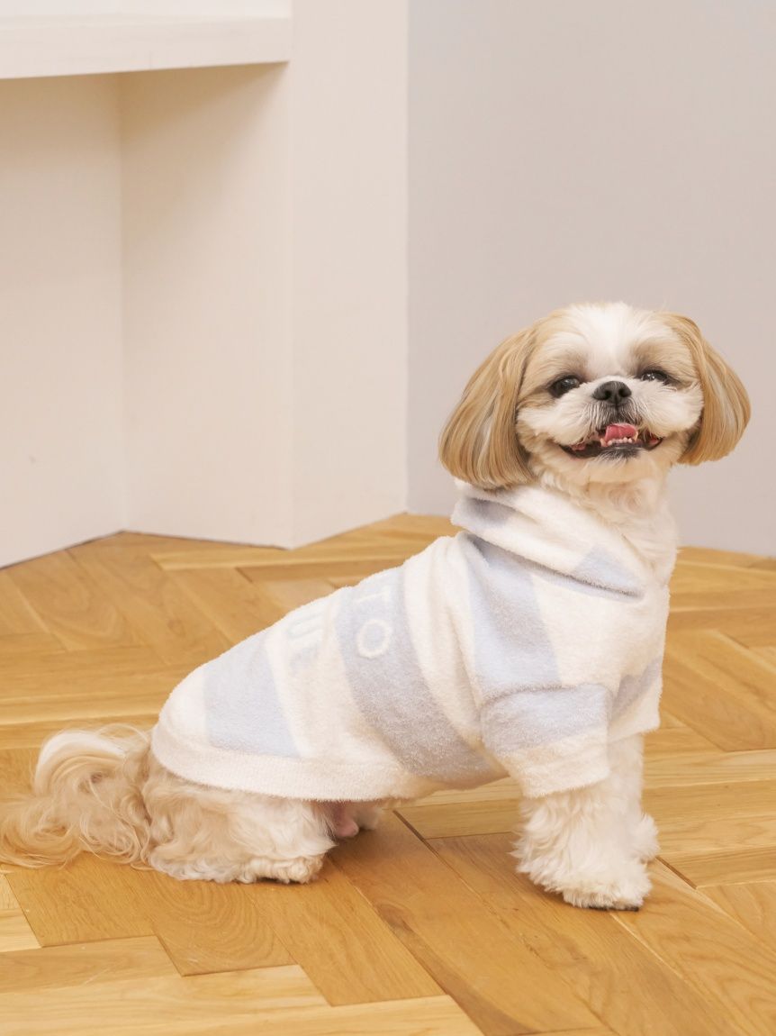 CAT&DOG】スムーズィーXLサイズ2ボーダーフーディー(ウェア