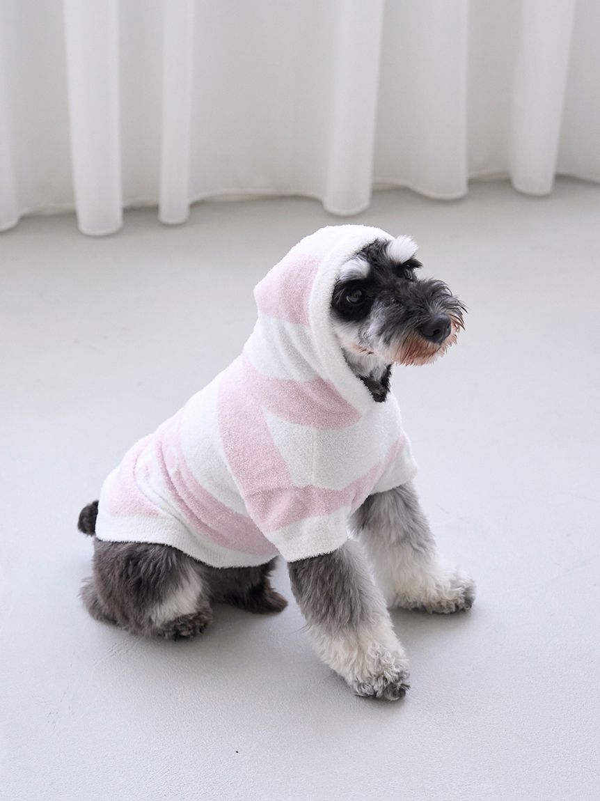 CAT&DOG】スムーズィーXLサイズ2ボーダーフーディー(ウェア)｜ルーム