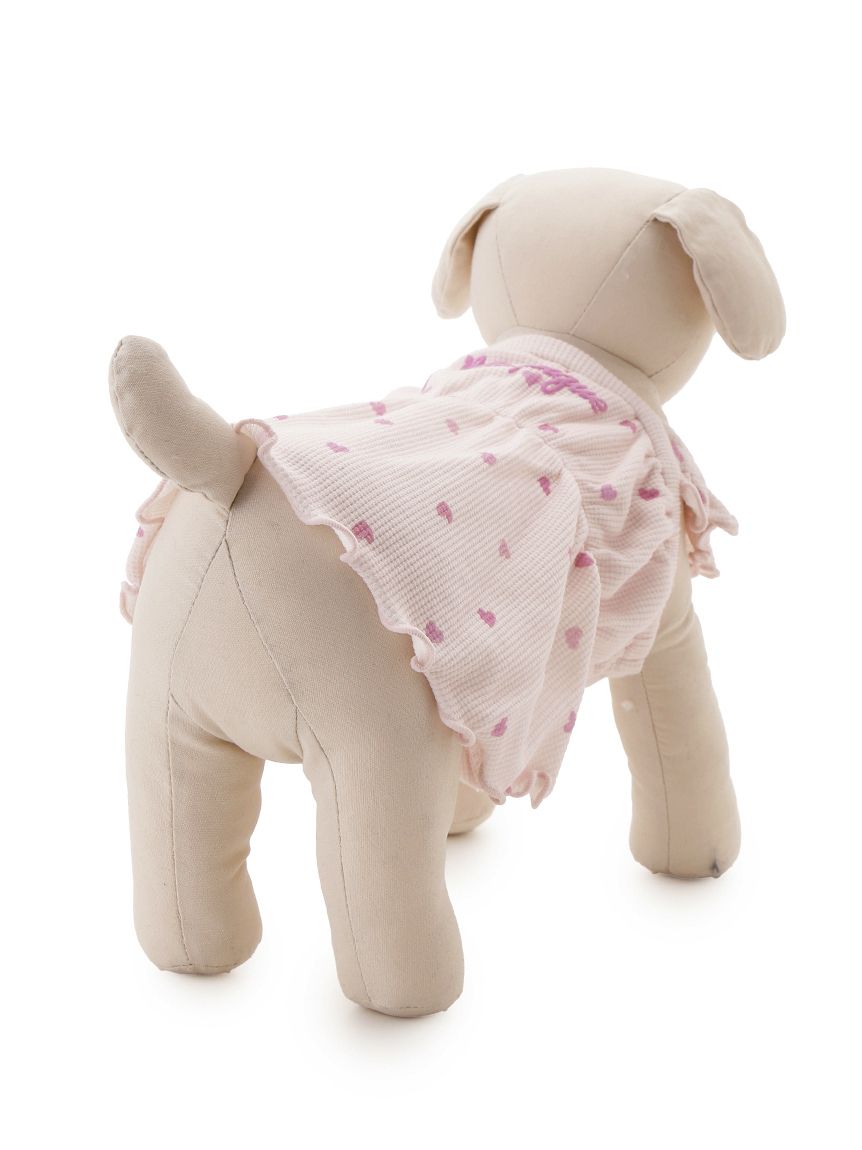 CAT&DOG】ハート柄フリルワンピース(ウェア)｜ルームウェア・パジャマ