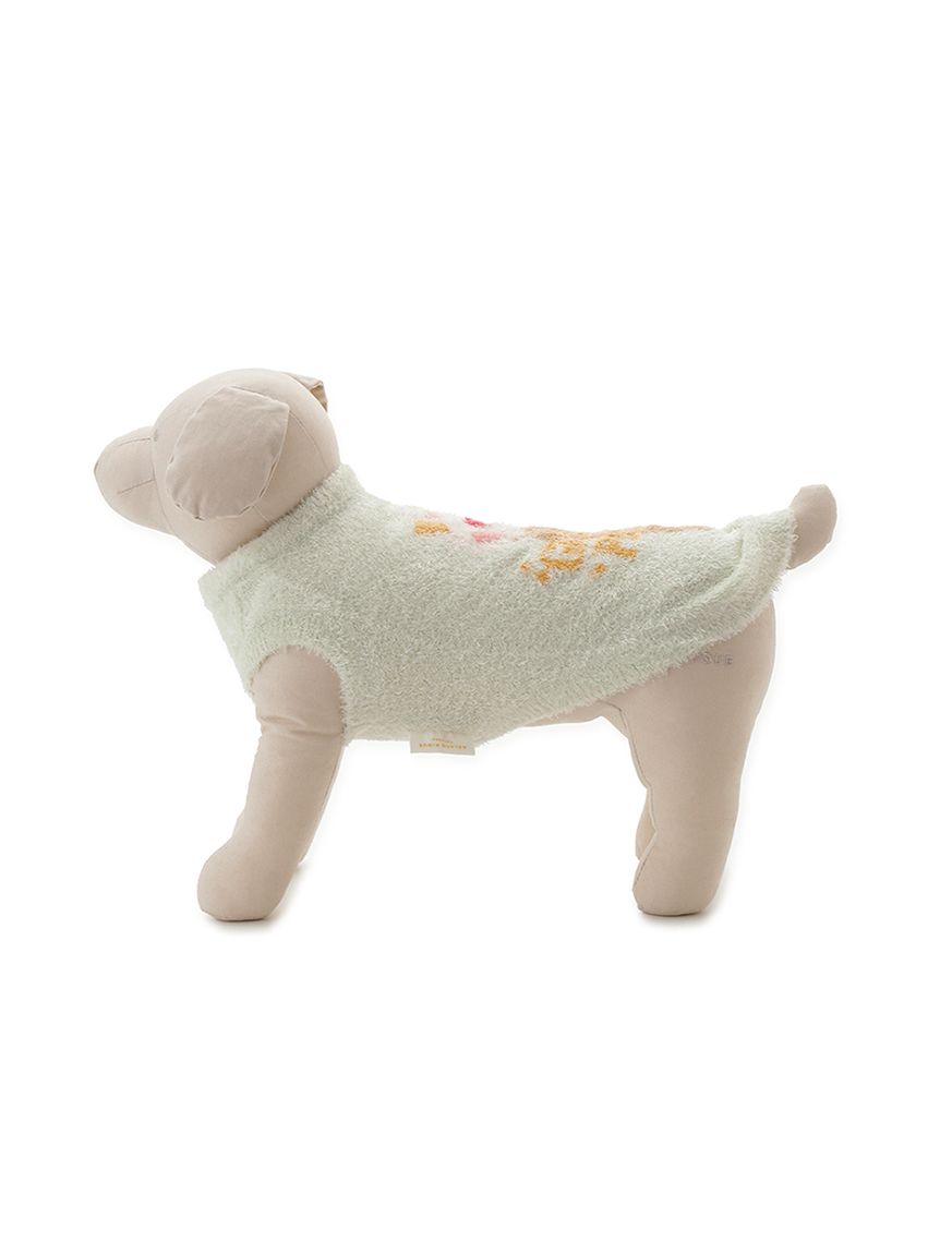 むぅ ジェラートピケパウダー DOG ジャガード上下セット ルームウェア