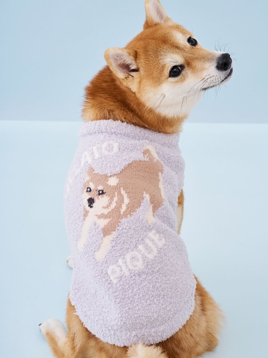 CAT&DOG】柴犬ジャガードプルオーバー(ウェア)｜ルームウェア