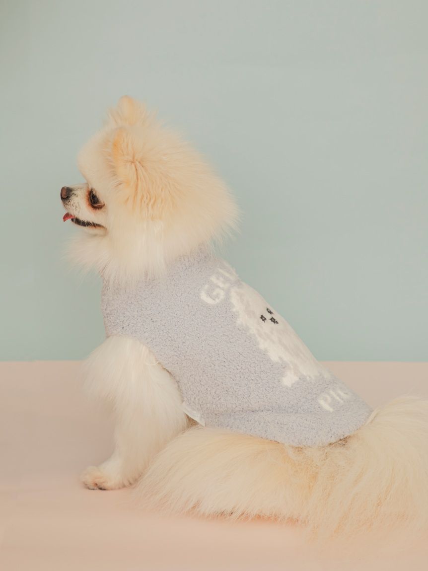 CAT&DOG】ポメラニアジャガードプルーバー(ウェア)｜ルームウェア