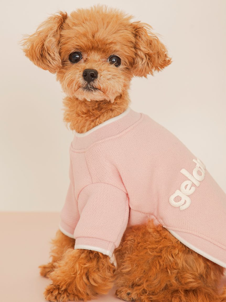 CAT&DOG】ロゴプリント裏毛プルオーバー(ウェア)｜ルームウェア