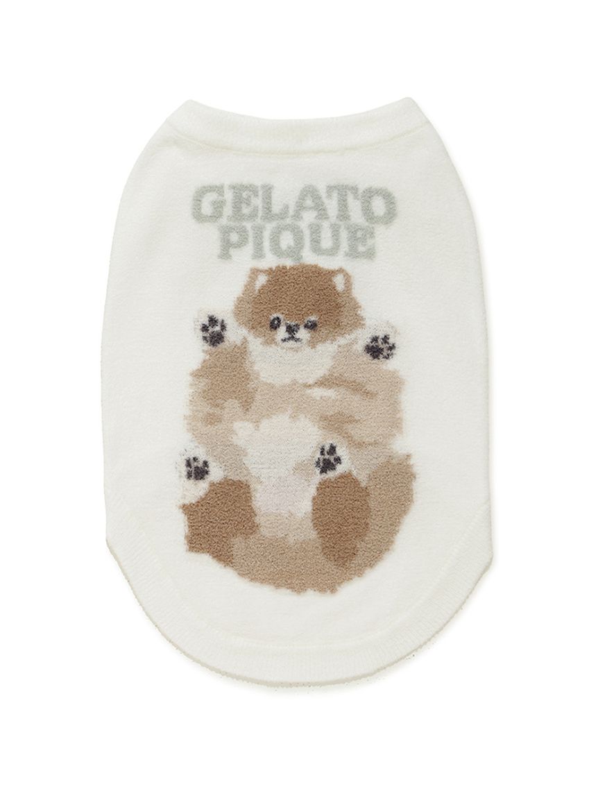 gelato pique 【CAT&DOG】ドッグジャガードプルオーバーMサイズ gelato pique（ジェラートピケ） CAT&DOG ドッグジャガードプル