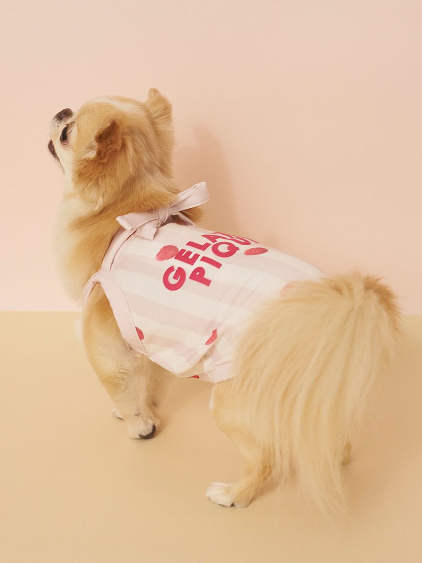 CAT&DOG】【接触冷感】 ストライプ柄Coolingプルオーバー(ウェア