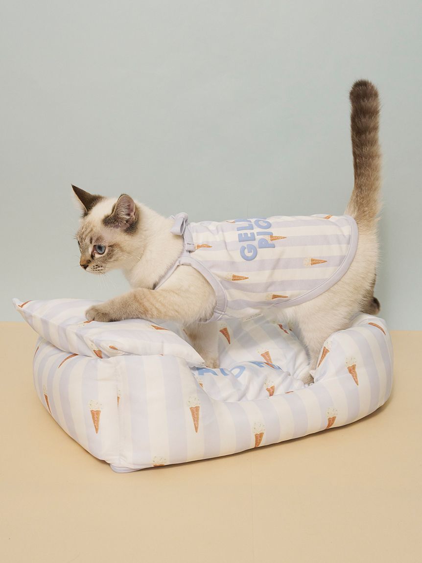 超人気売切れ必至！ドッグ／キャット　ベッド CAT&DOG】【接触冷感】 CoolingベッドS(ベッド・ハウス)｜ルームウェア