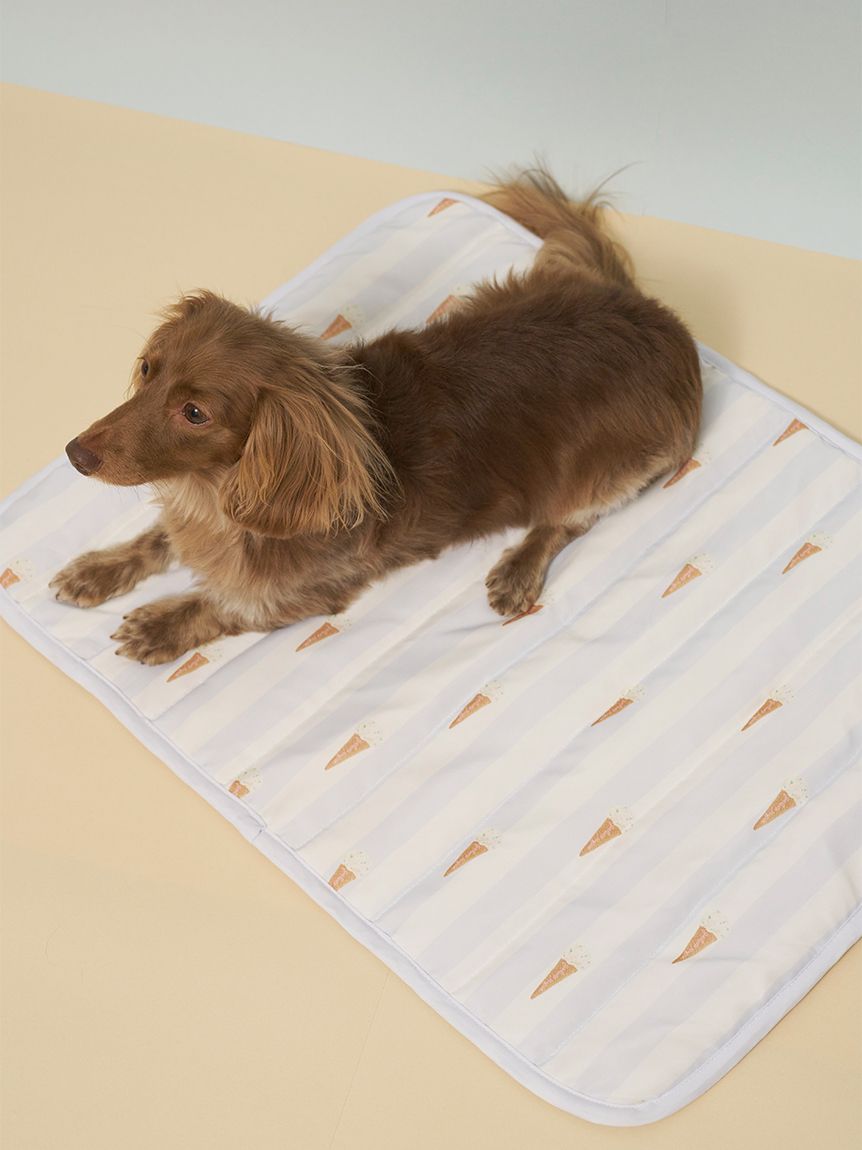 CAT&DOG】【接触冷感】 Coolingマット(ベッド・ハウス)｜ルームウェア