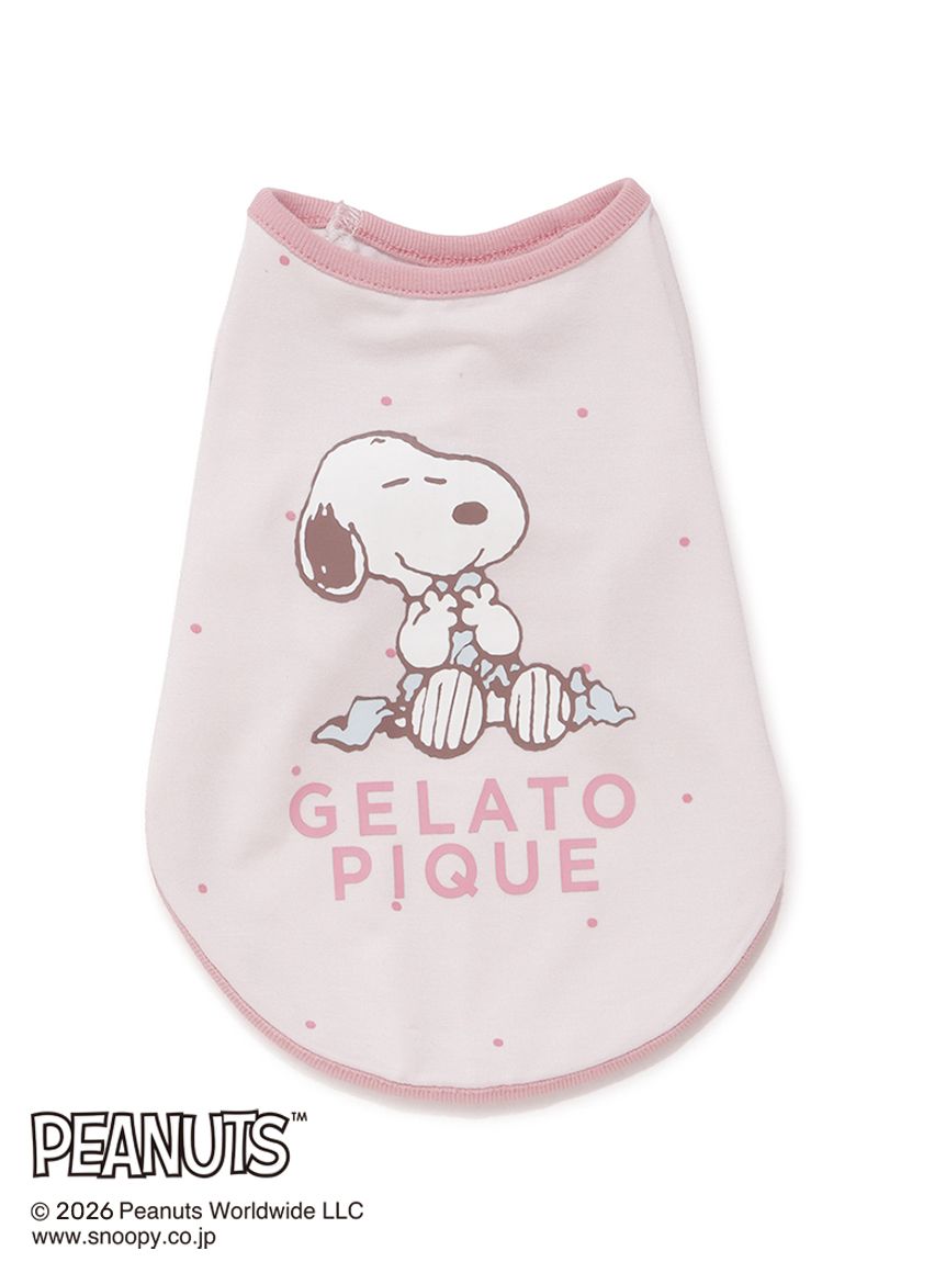 スヌーピー GELATO PIQUE プルオーバー PEANUTS】【CAT&DOG】【接触冷感】Coolingプルオーバー(ウェア