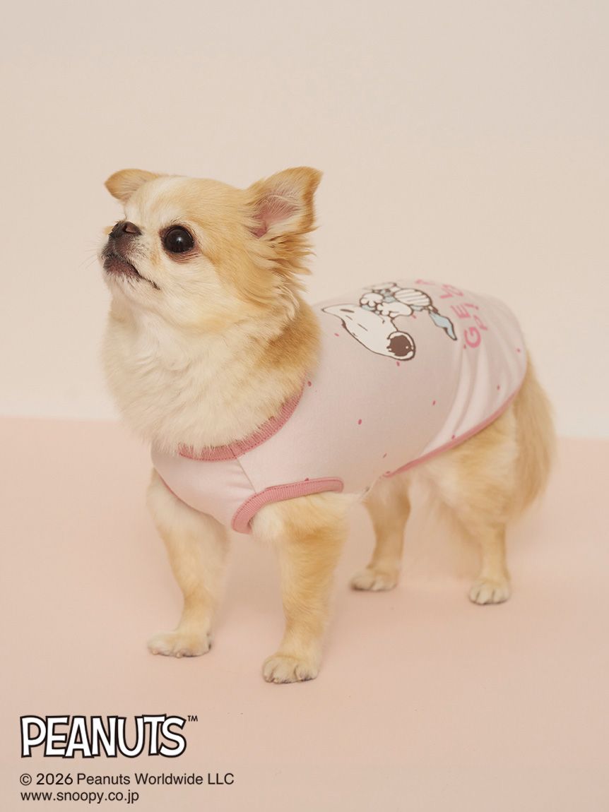PEANUTS】【CAT&DOG】【接触冷感】Coolingプルオーバー(ウェア