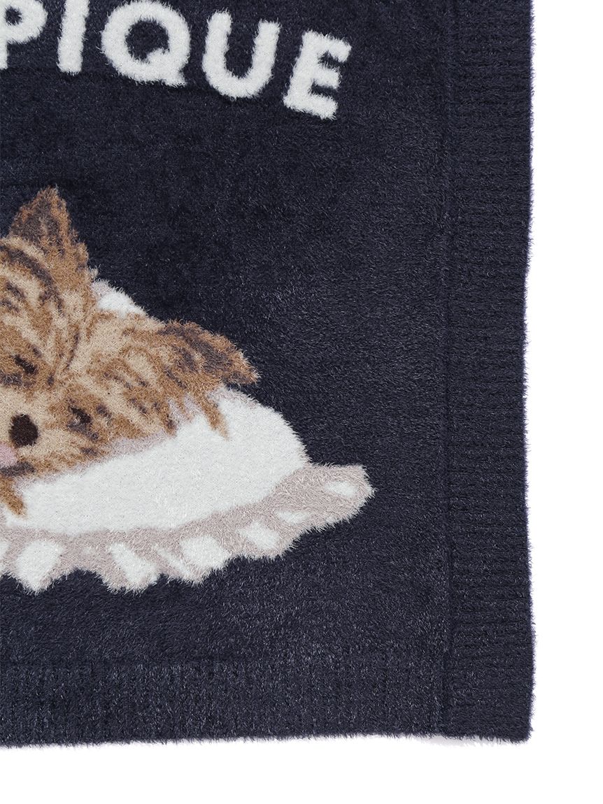 CAT&DOG】ヨークシャーテリア柄ブランケット(グッズ)｜ルームウェア