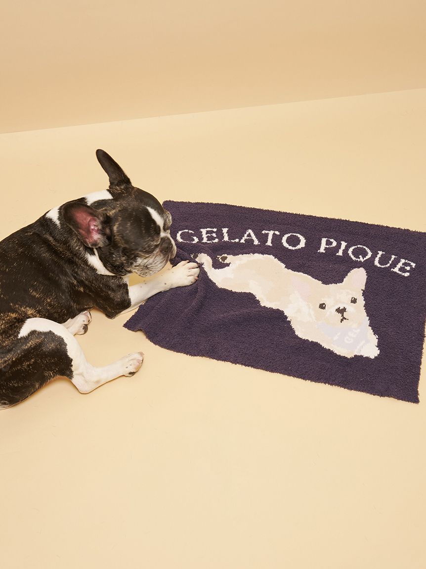 CAT&DOG】ベビモコフレンチブルドッグ柄ブランケット(グッズ)｜ルーム