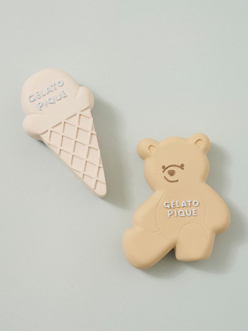 CAT&DOG】アイスクリーム&ベア ラテックストイセット BOX付き(グッズ