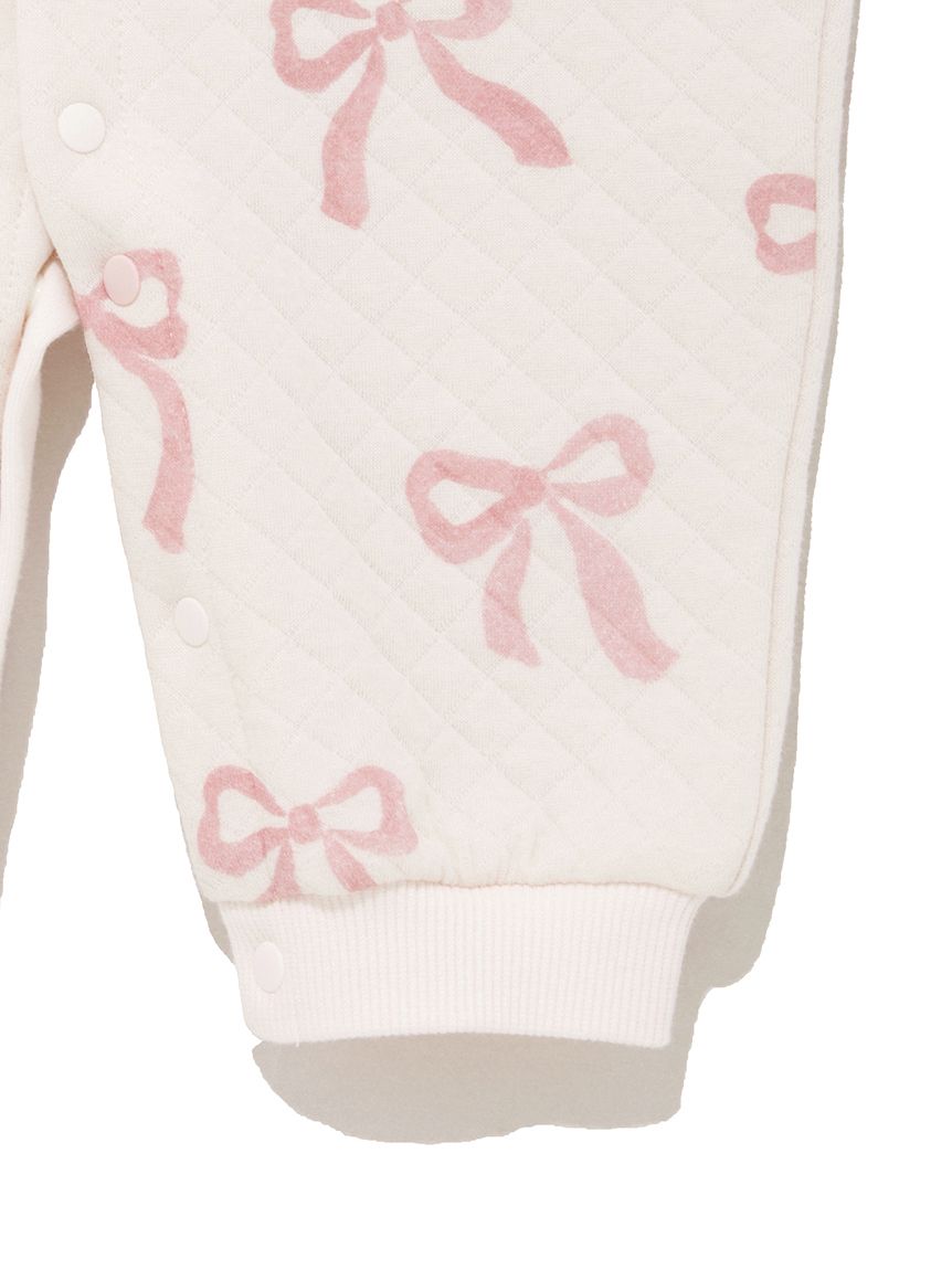 販路限定】【BABY】新生児キルティング2WAYオール(新生児 (50cm