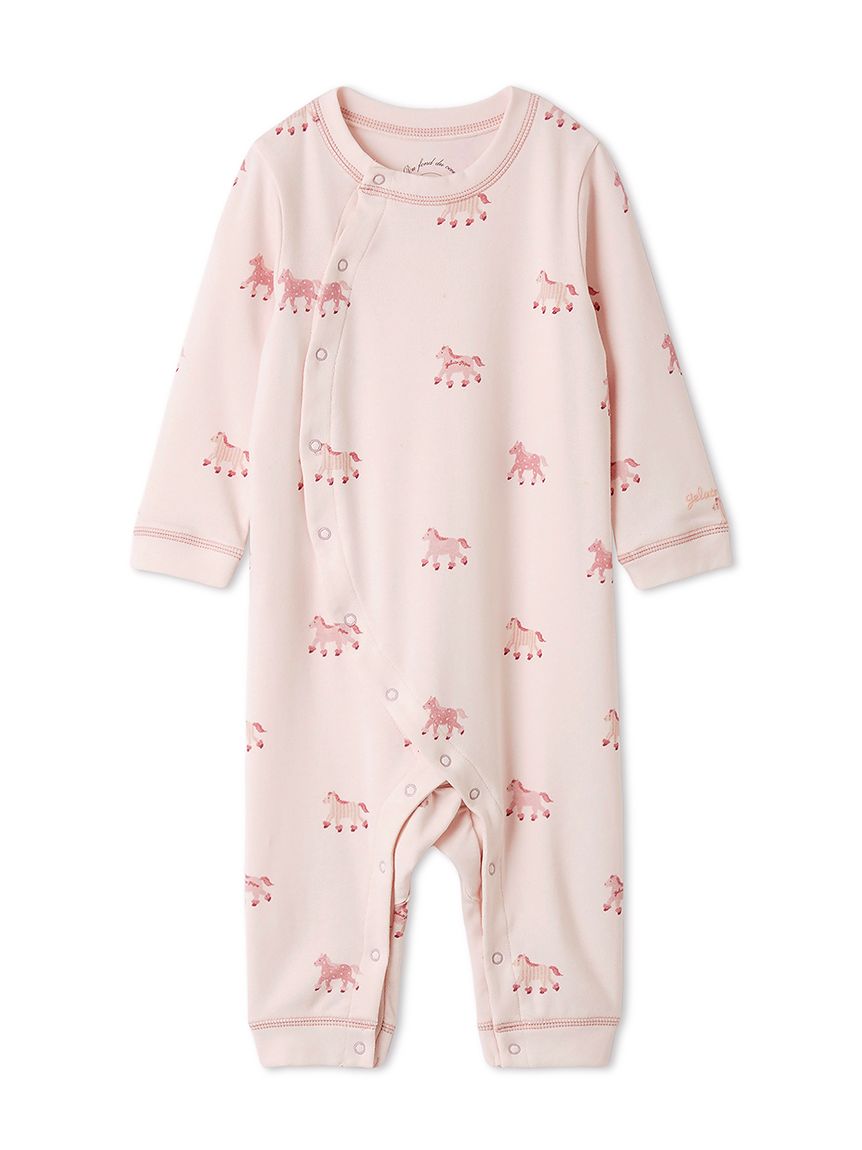 BABY】ポニー柄ロンパース(ロンパース)｜ルームウェア・パジャマ通販の