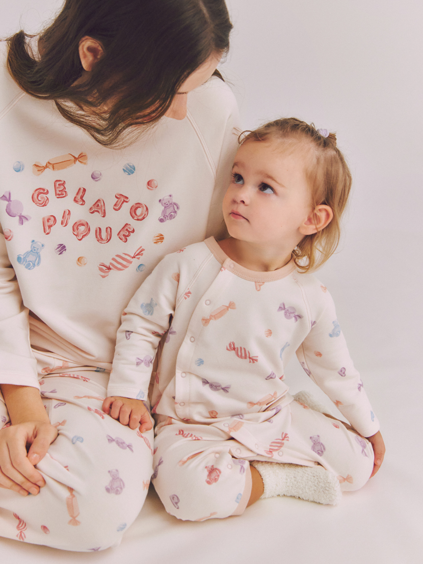 BABY】キャンディ柄ロンパース(ロンパース)｜ルームウェア・パジャマ