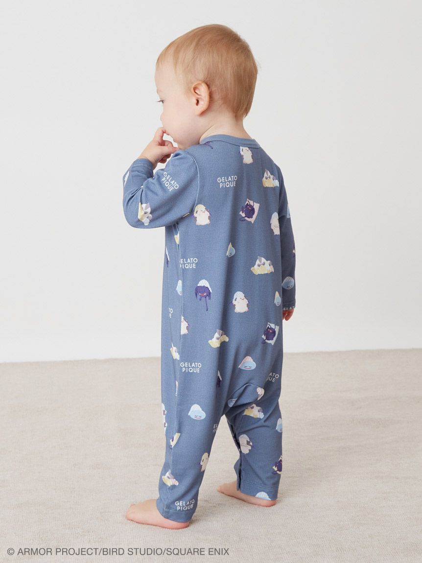 【ドラゴンクエスト】アソートモンスター総柄ロンパース　80サイズ　2種セット ドラゴンクエスト】アソートモンスター総柄ロンパース 80サイズ