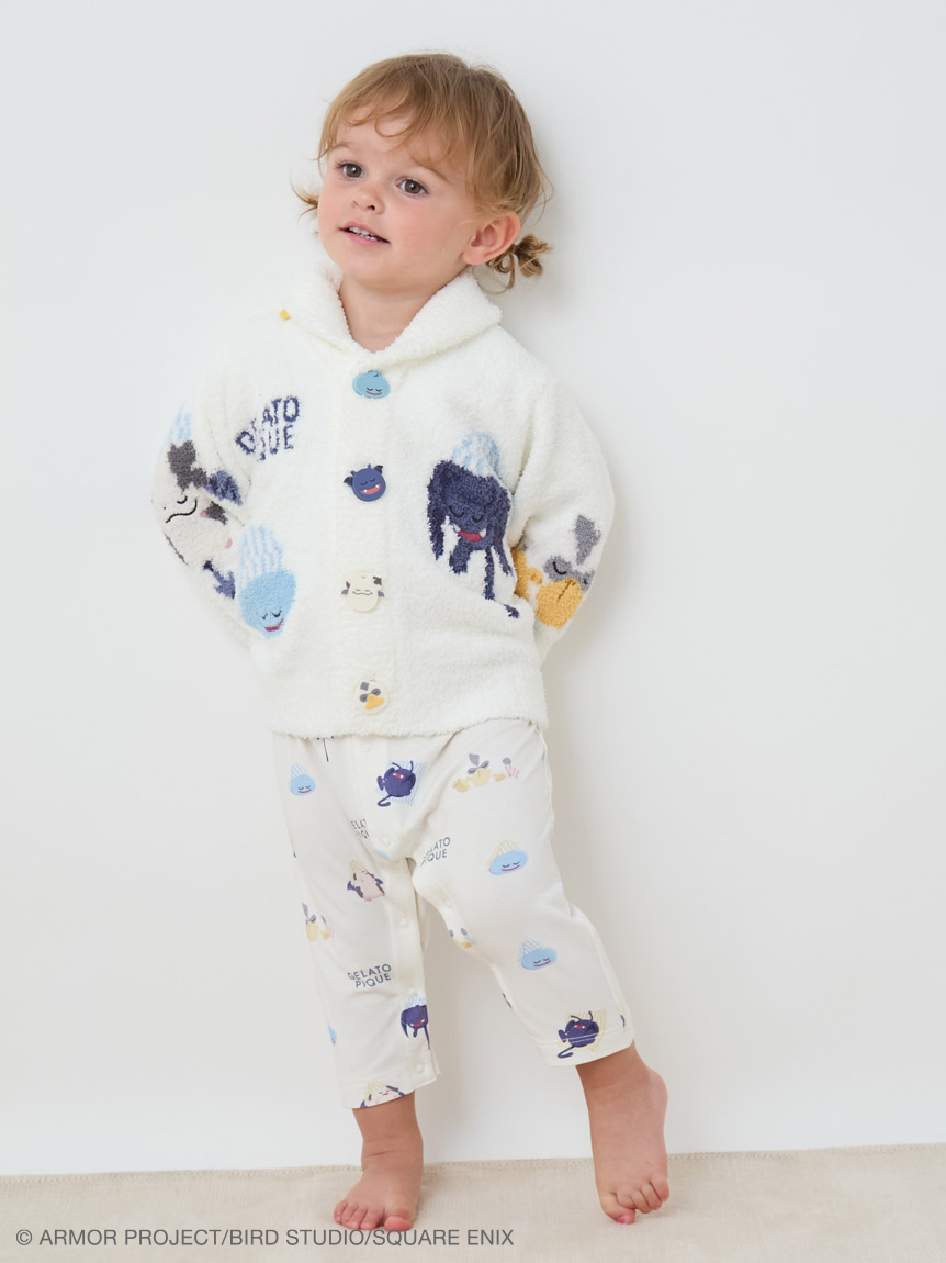 【ドラゴンクエスト】アソートモンスター総柄ロンパース　80サイズ　2種セット ドラゴンクエスト】【ベビー】アソートモンスター総柄ロンパース