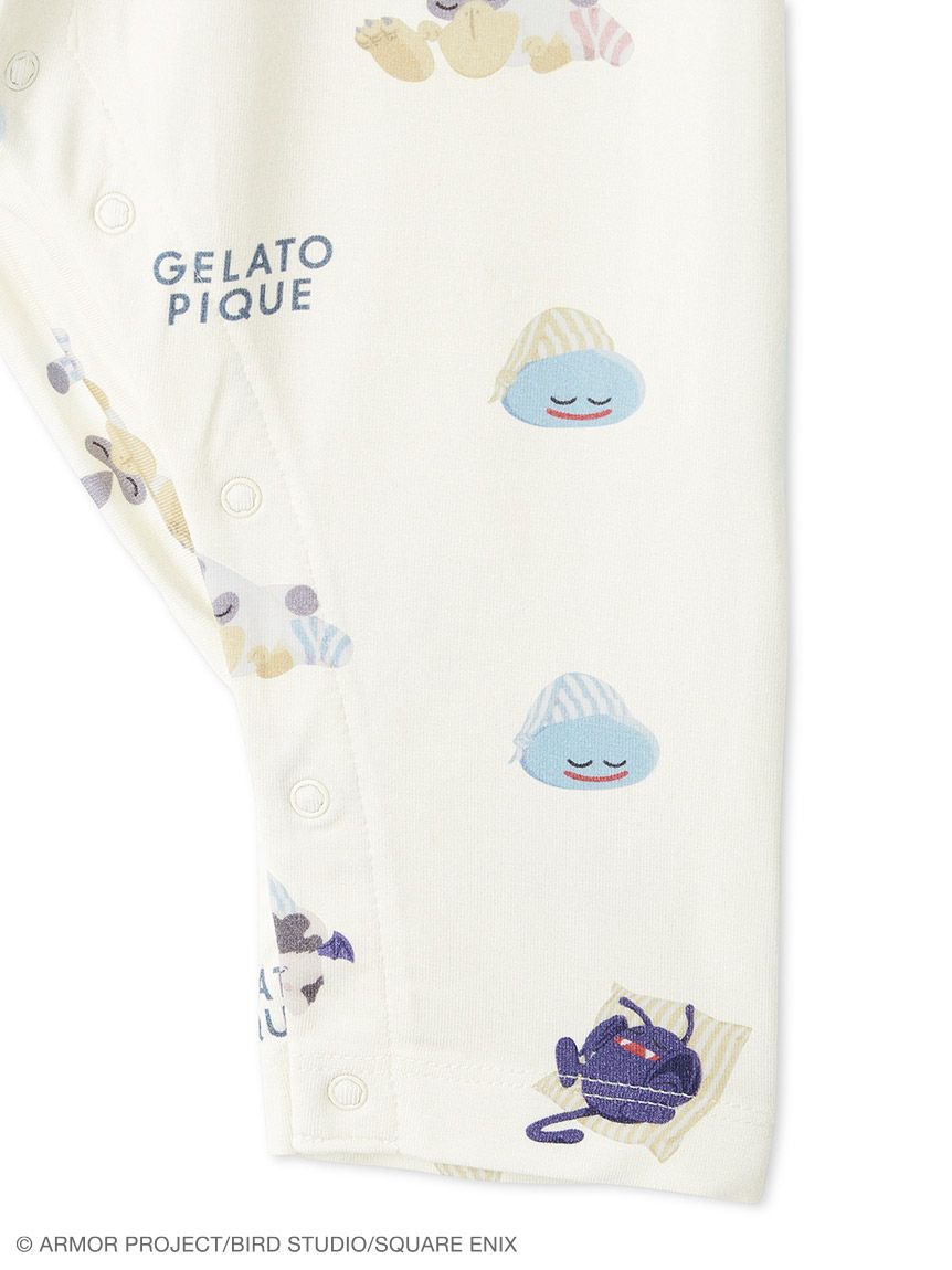 【ドラゴンクエスト】アソートモンスター総柄ロンパース　80サイズ　2種セット ドラゴンクエスト】【ベビー】アソートモンスター総柄ロンパース