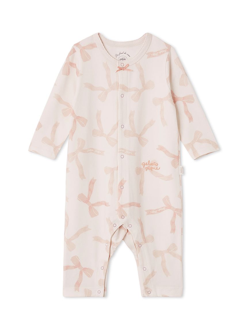 ルームウエアセットgelato pique 長袖 BABY】長袖ロンパース(ロンパース)｜ルームウェア・パジャマ通販