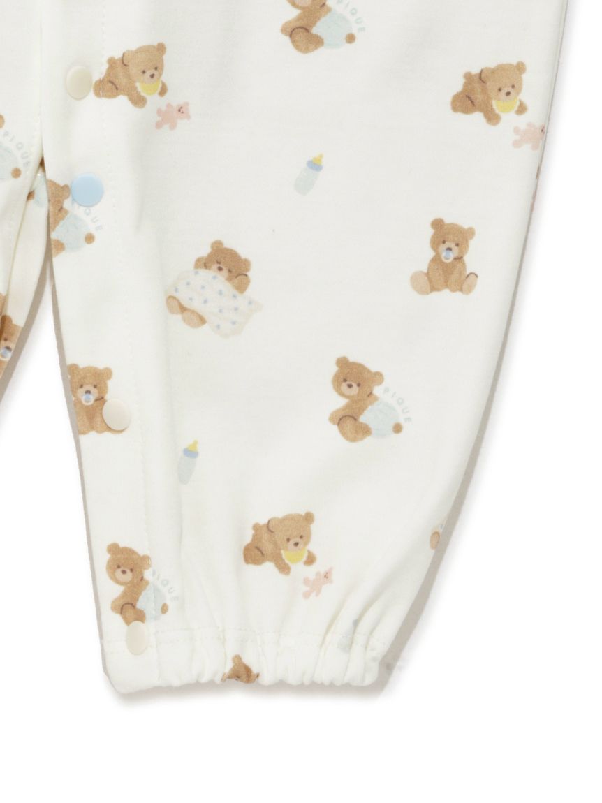 【新品未使用】50サイズGelatoPique2wayオール4着セット BABY】新生児ぬいぐるみ柄2wayオール(新生児 (50cm))｜ルーム